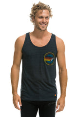 MEN'S AVIATOR NATION TANK - CHARCOAL