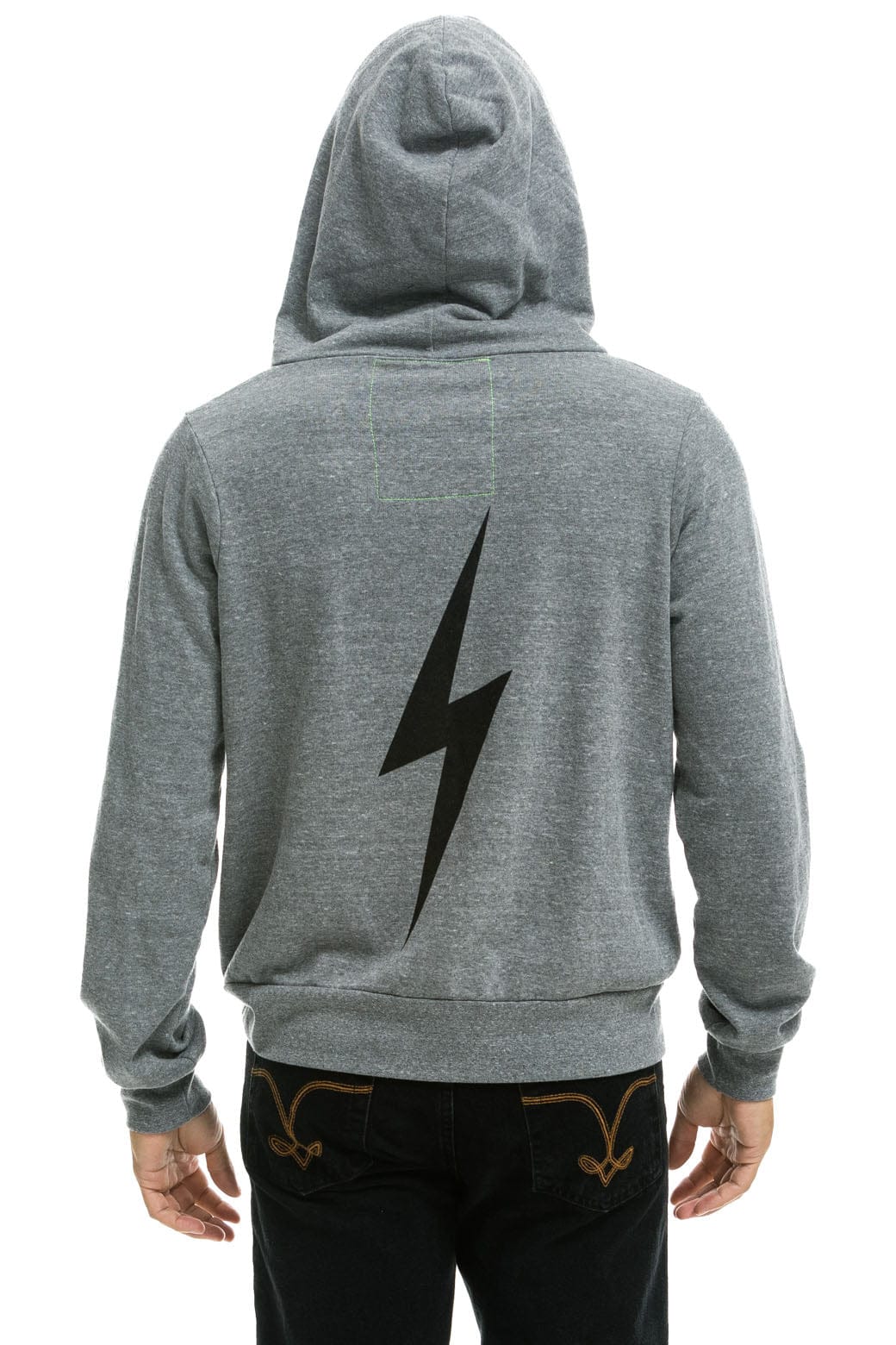 BOLT HOODIE - HEATHER GREY