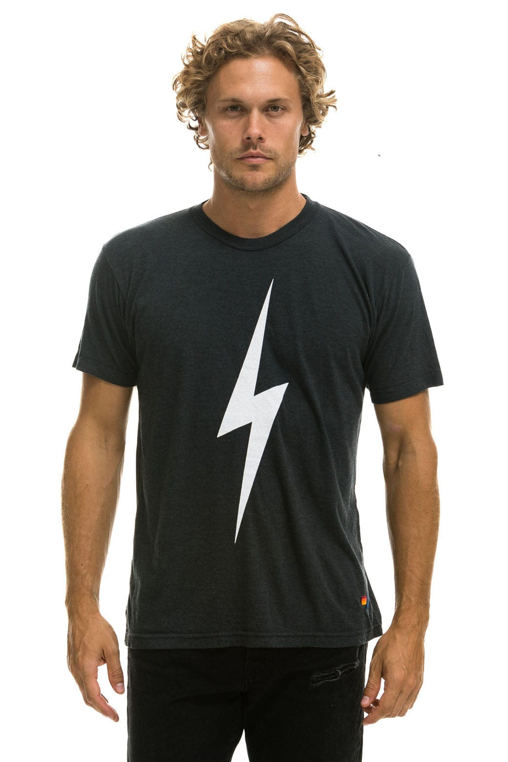 BOLT TEE - CHARCOAL