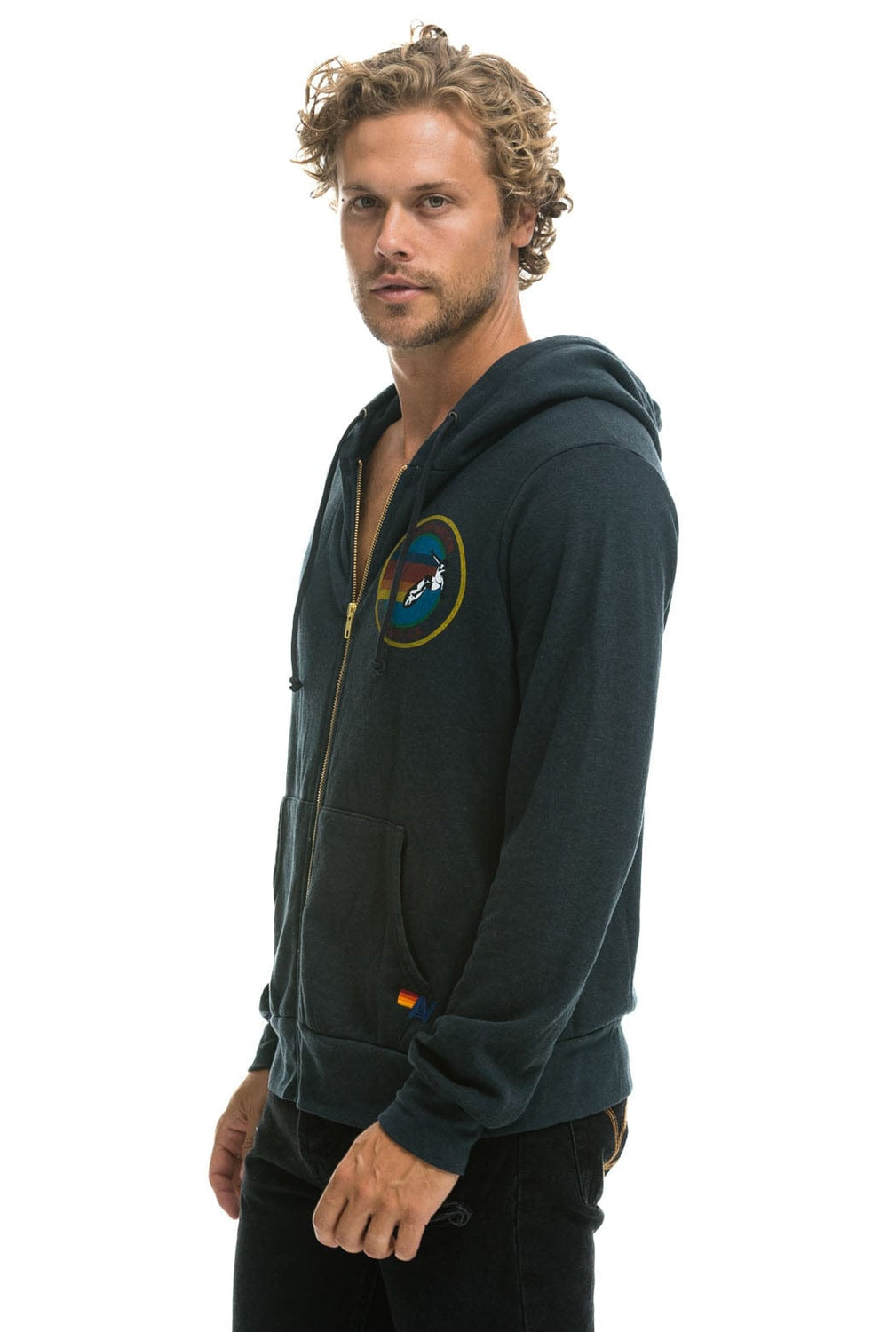 AVIATOR NATION HOODIE - CHARCOAL