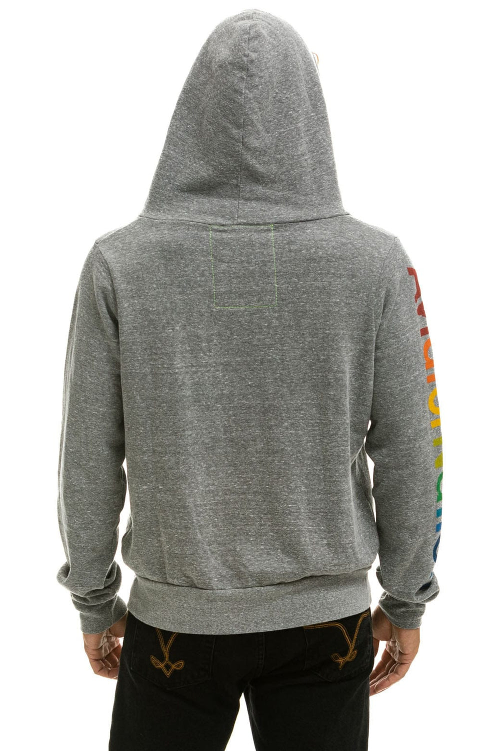 AVIATOR NATION HOODIE - HEATHER GREY