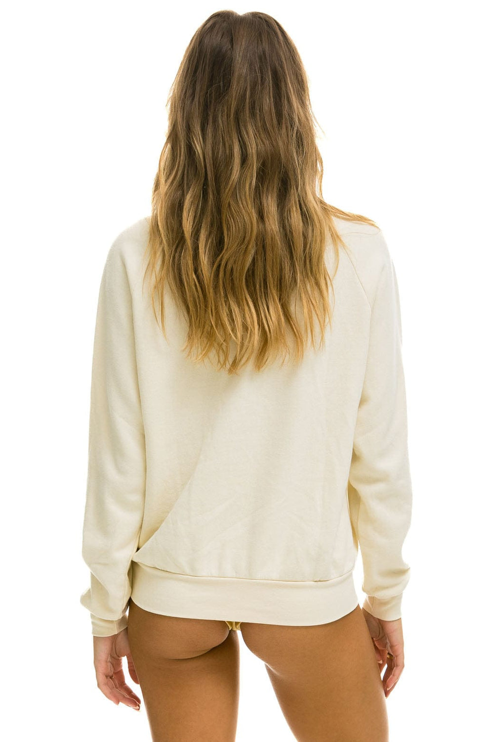 LOGO SWEATSHIRT - VINTAGE WHITE