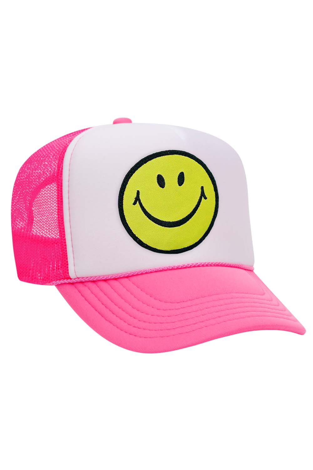 SMILEY VINTAGE TRUCKER HAT