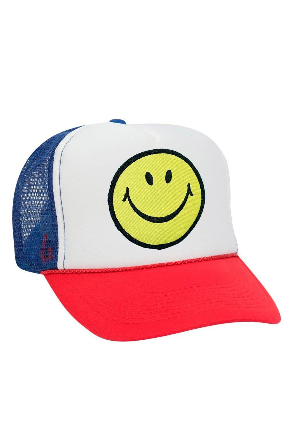SMILEY VINTAGE TRUCKER HAT