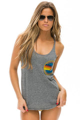 AVIATOR NATION TANK - HEATHER GREY