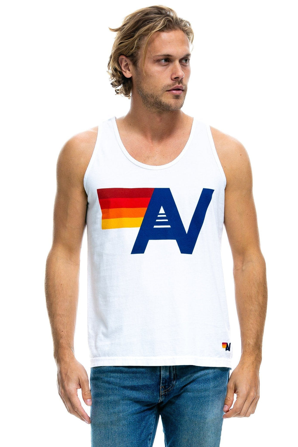 MEN'S LOGO TANK - WHITE