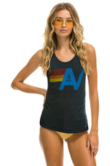 MEN'S LOGO TANK - CHARCOAL