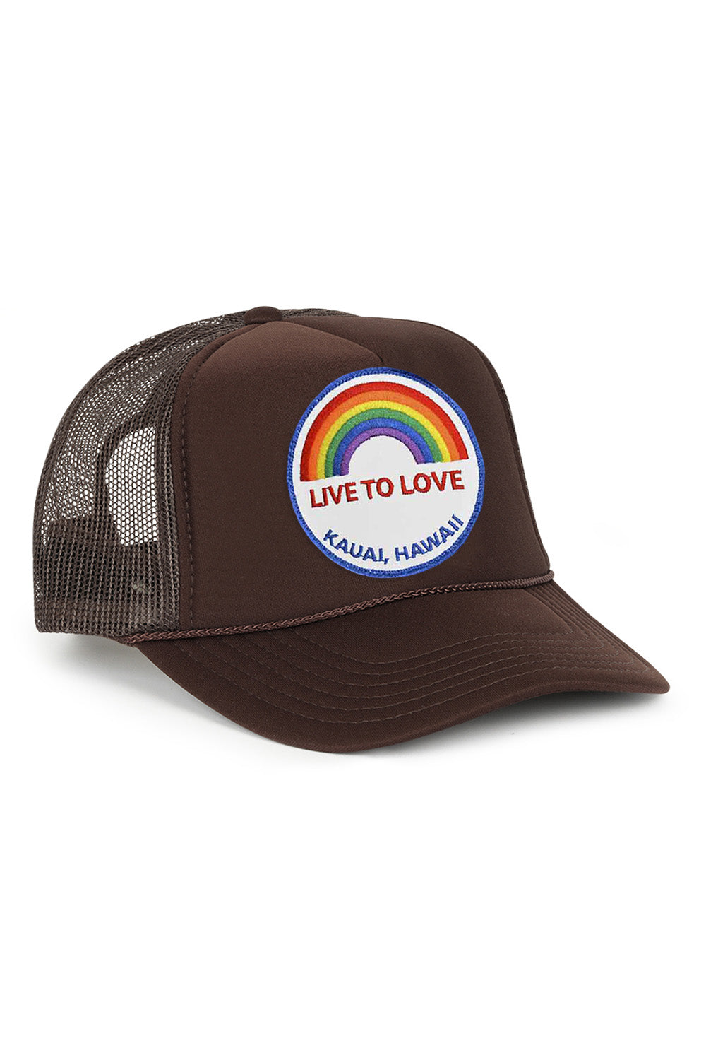 LIVE TO LOVE VINTAGE TRUCKER HAT