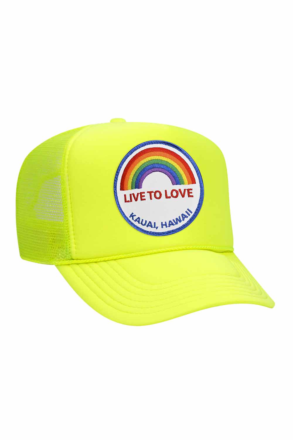 LIVE TO LOVE VINTAGE TRUCKER HAT