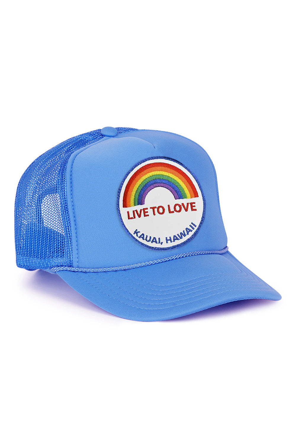 LIVE TO LOVE VINTAGE TRUCKER HAT