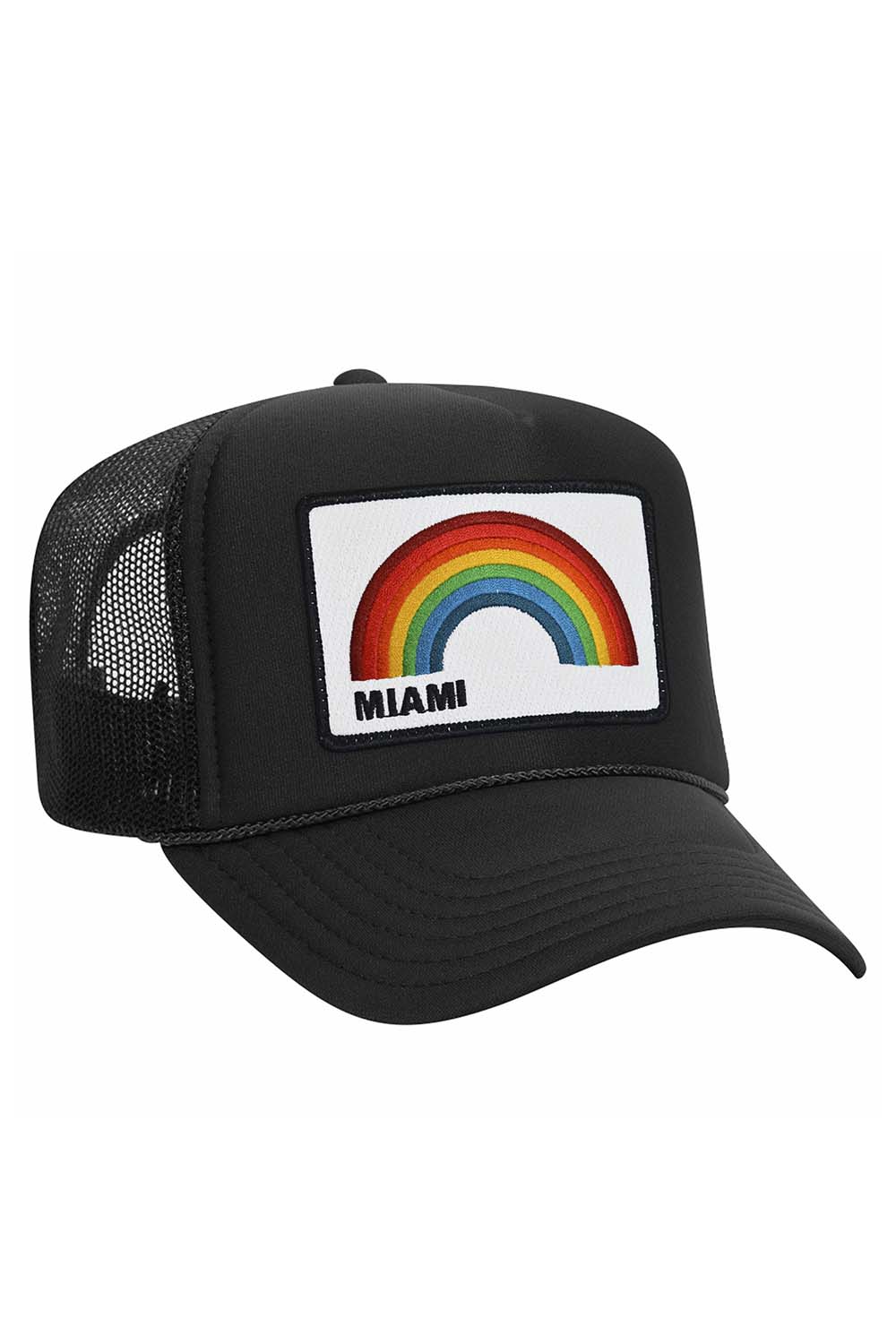 MIAMI RAINBOW TRUCKER HAT