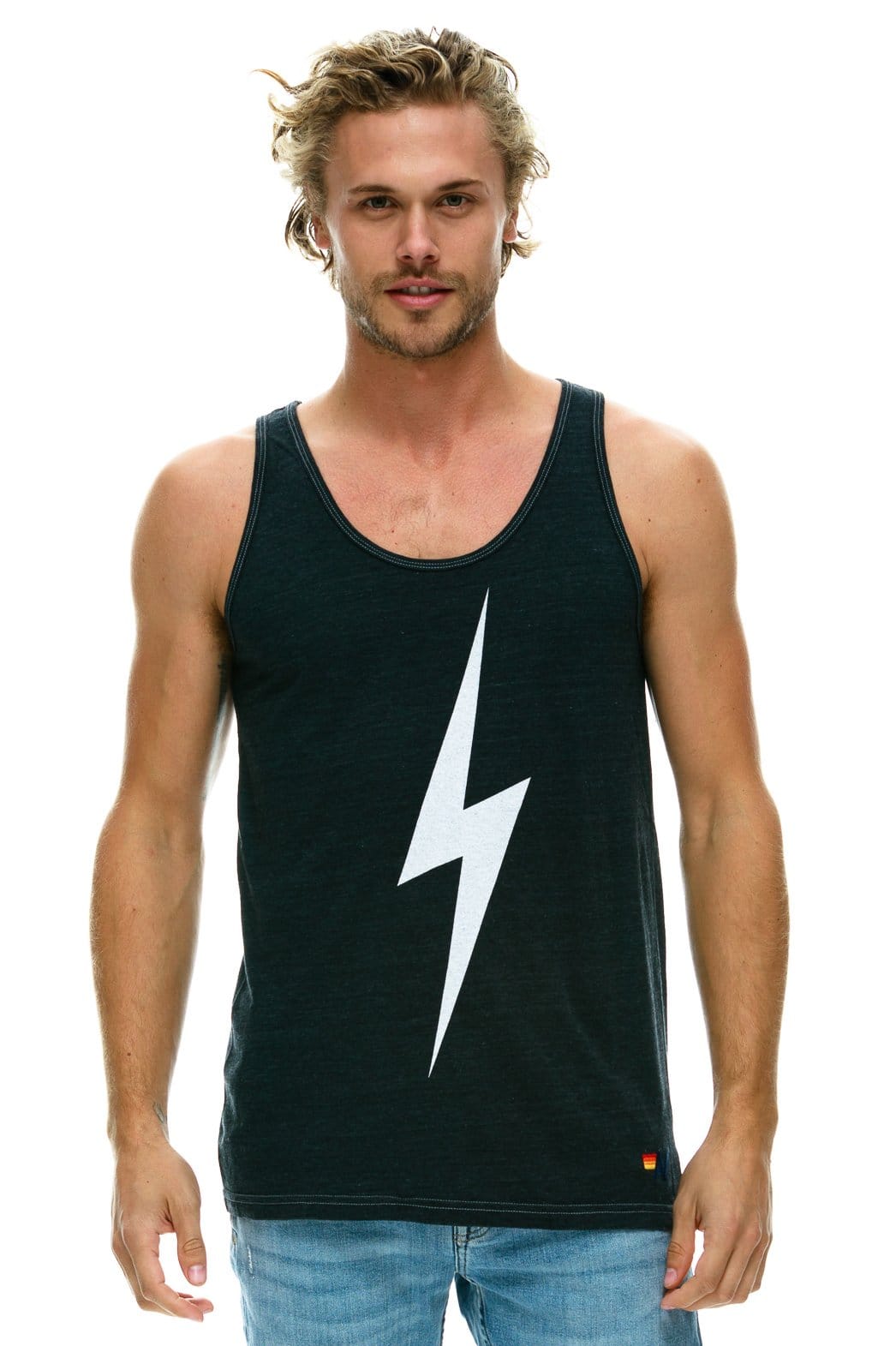 MEN'S BOLT TANK - CHARCOAL
