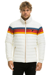 4 STRIPE JACKET - WHITE