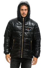 BOLT LUXE TREKKER JACKET - GLOSSY BLACK