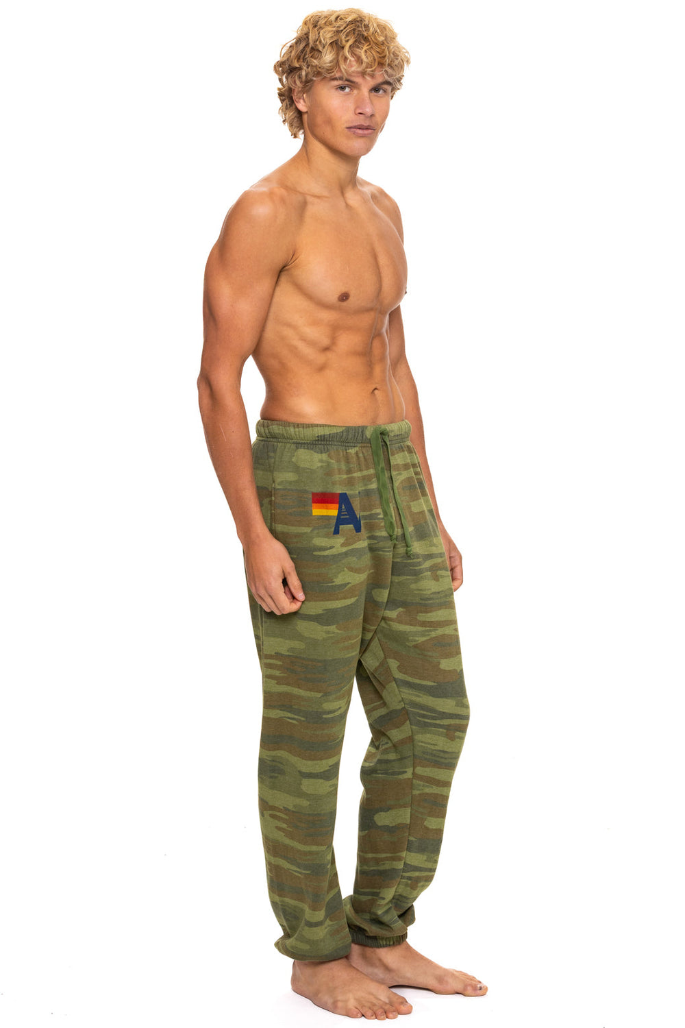 LOGO SWEATPANTS - CAMO