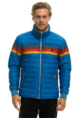 4 STRIPE JACKET - SNORKEL BLUE