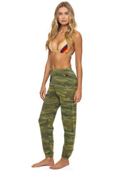 LOGO SWEATPANTS - CAMO