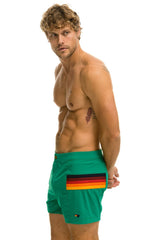 MEN'S HORIZONTAL 5 STRIPE FLEX SHORTS - AMAZON
