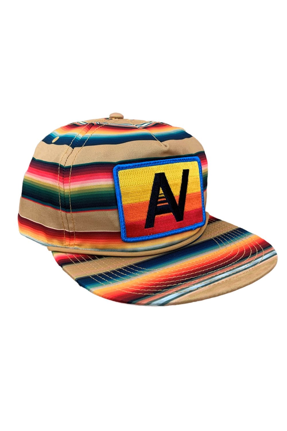 VINTAGE LOGO TWILL LOW-RISE TULUM TRUCKER HAT - LIGHT KHAKI