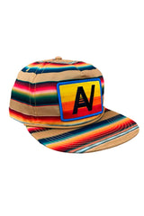 VINTAGE LOGO TWILL LOW-RISE TULUM TRUCKER HAT - LIGHT KHAKI