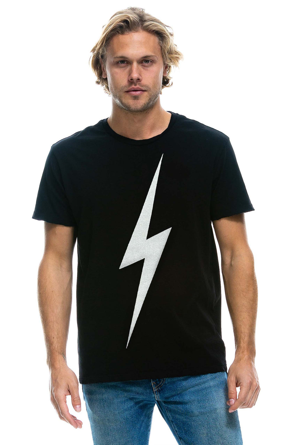 BOLT TEE - BLACK