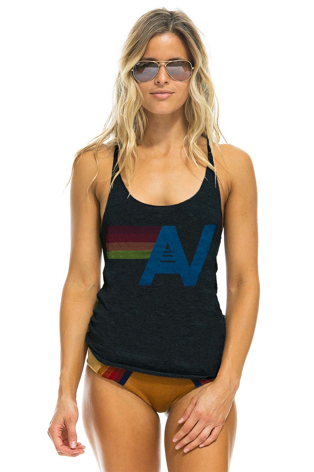 LOGO TANK - CHARCOAL