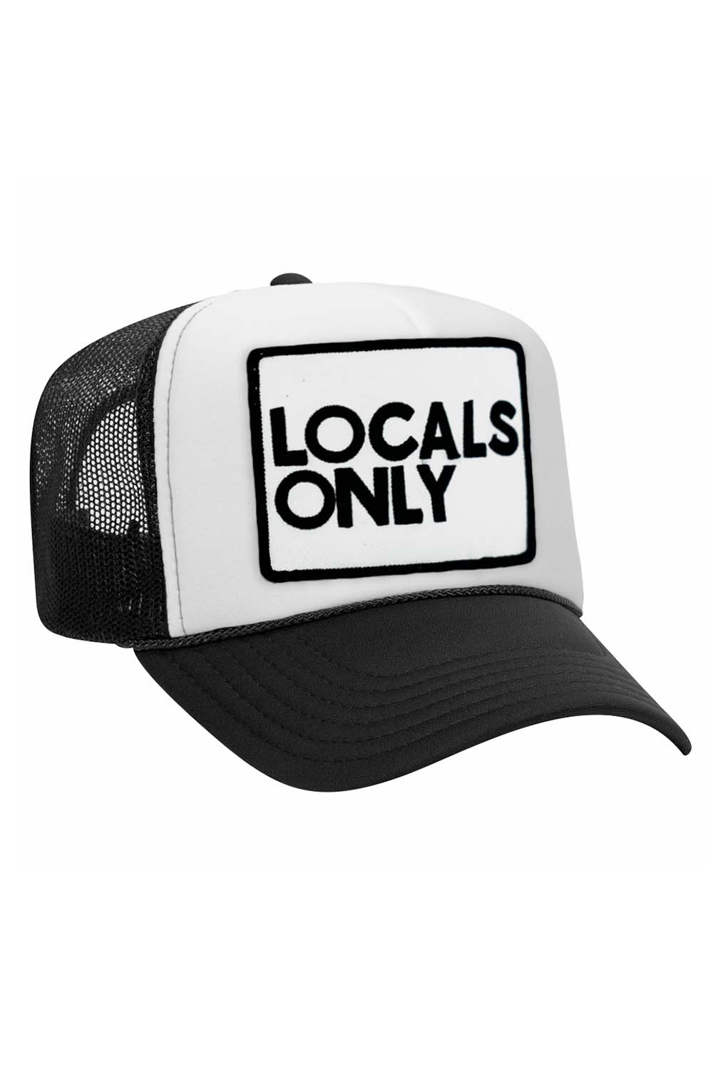 LOCALS ONLY VINTAGE TRUCKER HAT