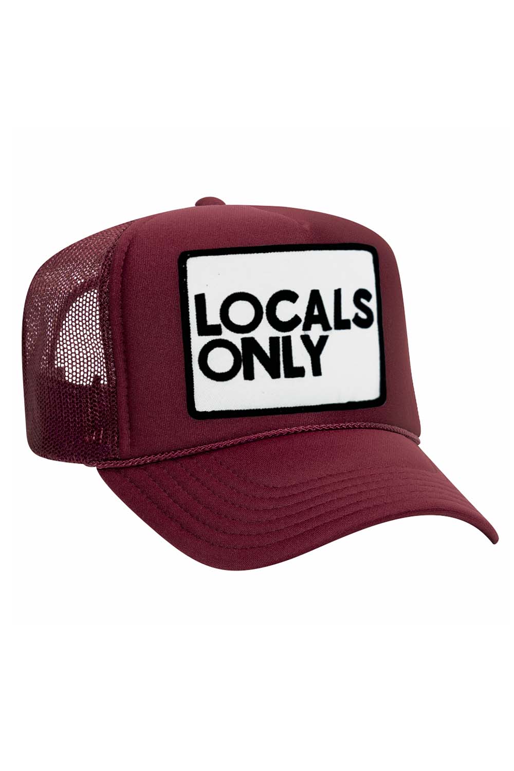LOCALS ONLY VINTAGE TRUCKER HAT