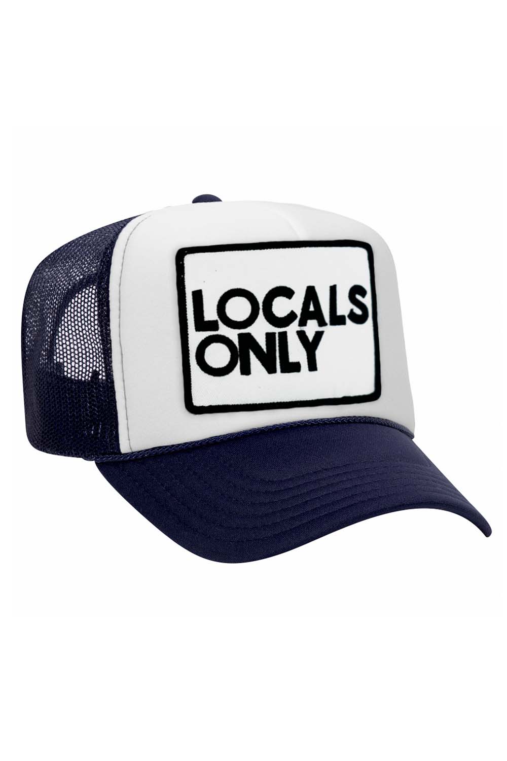 LOCALS ONLY VINTAGE TRUCKER HAT