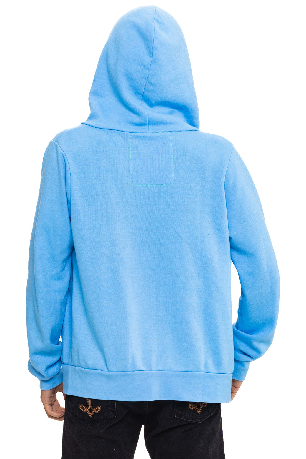 5 STRIPE HOODIE - SKY