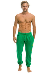 SMILEY 2 MENS SWEATPANTS - KELLY GREEN