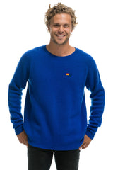 VINTAGE CABIN 2 UNISEX CASHMERE SWEATER - LAPIS