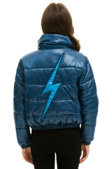 BOLT LUXE APRES PUFFER JACKET - GLOSSY DEEP BLUE
