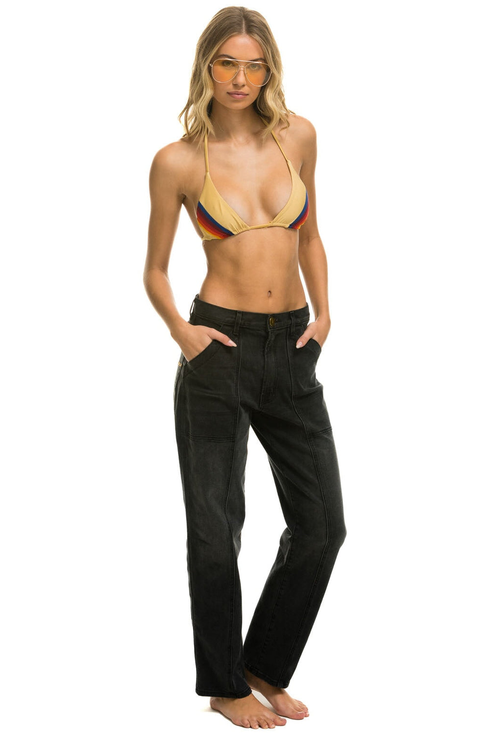 HI RISE JESSICA JEAN - VINTAGE BLACK