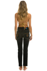 HIGH RISE SLIM BOOT JEAN - VINTAGE BLACK