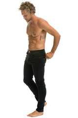 MEN'S SLIM FIT SURFER DENIM JEAN - VINTAGE BLACK