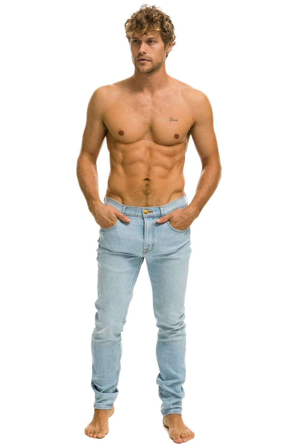 MEN'S SLIM FIT SURFER DENIM JEAN - SUPER LIGHT