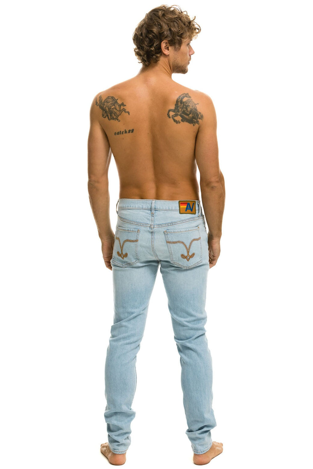 MEN'S SLIM FIT SURFER DENIM JEAN - SUPER LIGHT