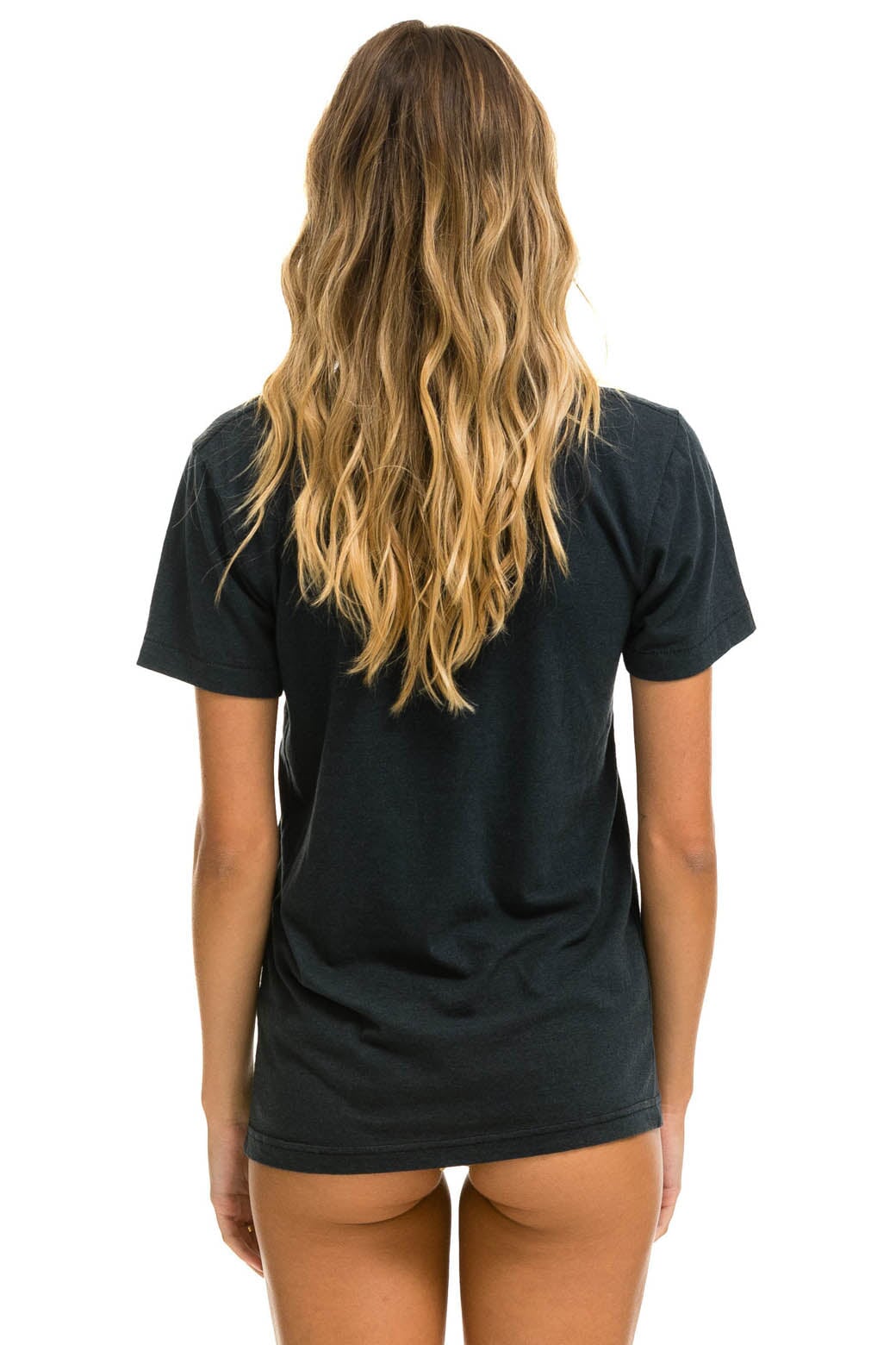 RIDE LOGO TEE - CHARCOAL