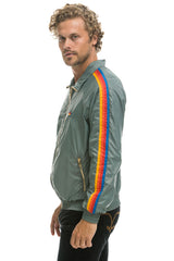 MEN'S 4 STRIPE WINDBREAKER - SEDONA