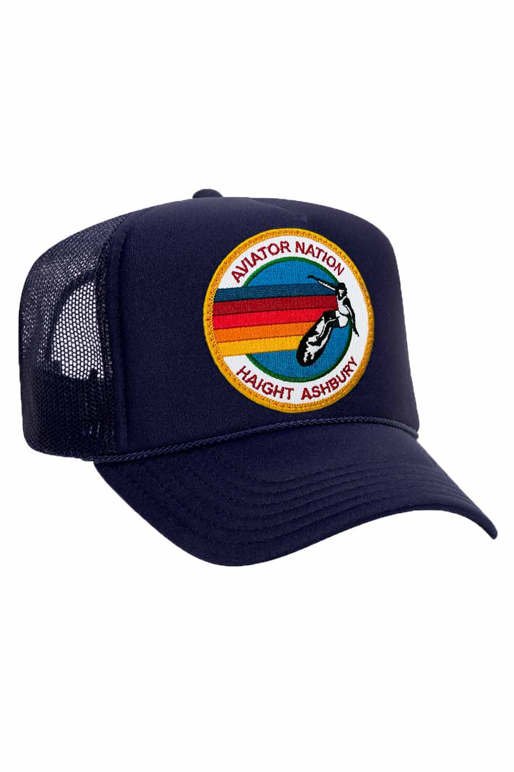 AVIATOR NATION HAIGHT ASHBURY TRUCKER HAT