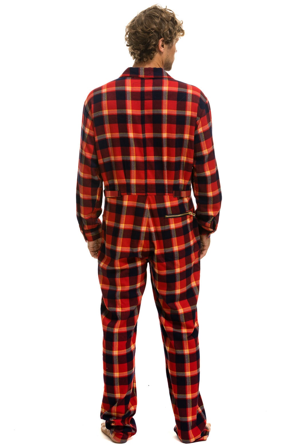 UNISEX PLAID FLIGHT SUIT - RUGBY PLAID