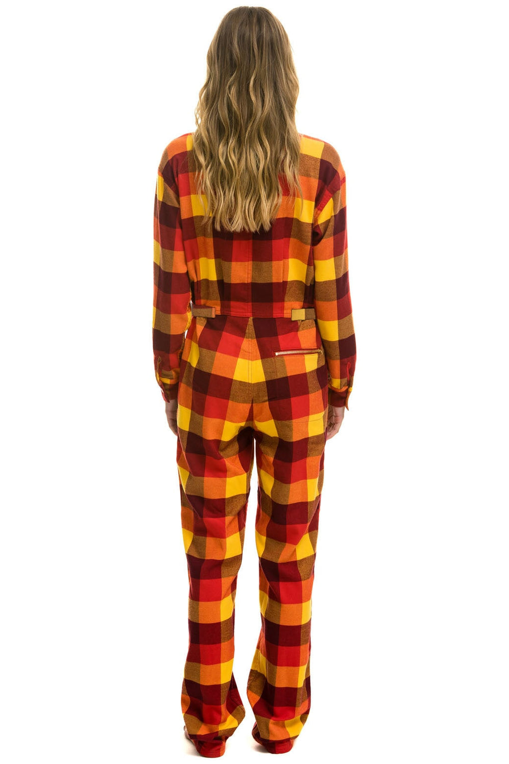UNISEX PLAID FLIGHT SUIT - SURFY PLAID