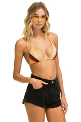 HI RISE ROCKER JEAN SHORTS - VINTAGE BLACK