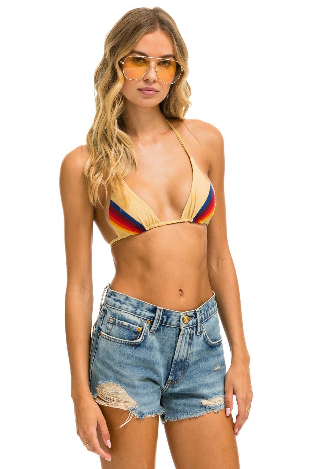 MID RISE BOYFRIEND CUTOFF JEAN SHORTS - VINTAGE