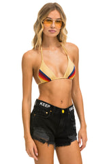 MID RISE BOYFRIEND CUTOFF KEEP SMILING JEAN SHORTS - VINTAGE BLACK