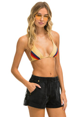 HI RISE SAFARI JEAN SHORT - VINTAGE BLACK