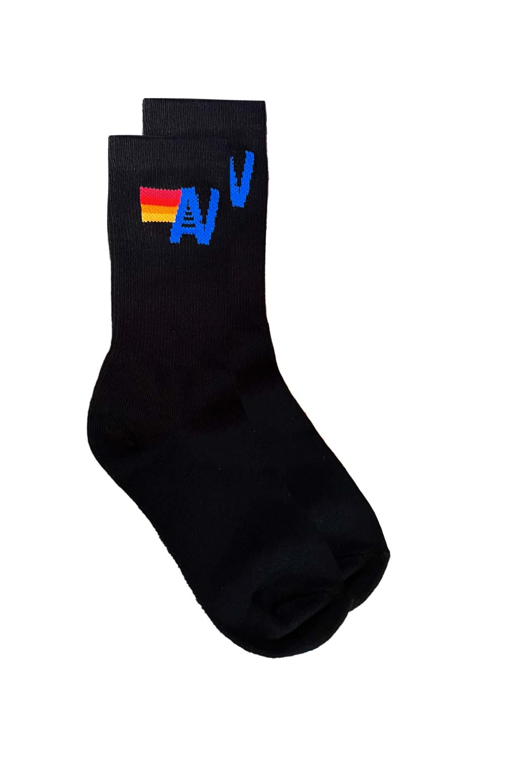 LOGO SOCK - BLACK
