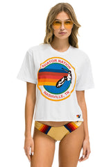 SIGNATURE NASHVILLE BOYFRIEND TEE - WHITE