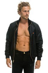 MEN'S BASIC WINDBREAKER - BLACK